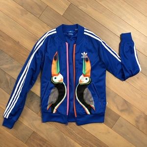 Adidas Blue Track Jacket
